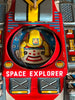 Vintage Japan Tin Friction Space Explorer Space Tank