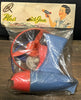 Vintage Hong Kong Plastic Satellite  Flying Saucer  Space Ray Gun MIP