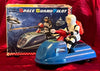 Vintage Battery Operated Asakusa Japan Space Guard Pilot Space Cruiser
