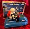 Vintage Battery Operated Asakusa Japan Space Guard Pilot Space Cruiser