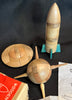 Vintage Japan Wooden Universe Puzzle Set