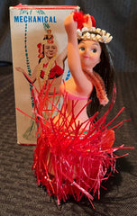 Vintage Alps Japan Hula-Hula Dancer Wind Up