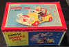 Vintage Battery Operated Alsp Japan Comic Jumping Jeep