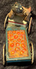 VINTAGE FERNAND MARTIN WIND UP TIN L'AUTOPATTE FRUIT VENDOR CART