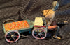 VINTAGE FERNAND MARTIN WIND UP TIN L'AUTOPATTE FRUIT VENDOR CART