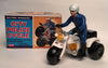 Vintage Aoshin Japan Police Motorcycle