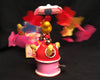 Vintage Japan Wind Up Hungry Chicks