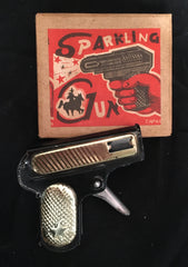 Vintage Japan Tin Sparkling Gun