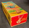 Vintage Alps Japan Hula Bunny Wind Up