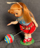 Vintage TPS Japan Wind Up Suzy Bouncing Ball