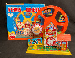 Vintage Taiwan Wind Up Ferris Wheel