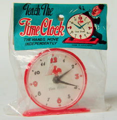 Vintage Hong Kong Teach The Time Clock