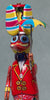 Vintage China Tin Wind Up Dancing Duck