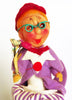 Vintage Japan Wind Up Granny Dancing Doll