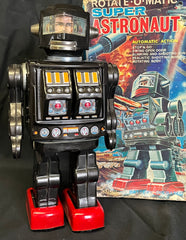 Vintage SH Japan Rotate-O-Matic Super Astronaut Robot