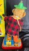 Vintage Alps Japan Battery Operated Rock'n Roll Monkey
