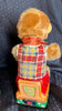 Vintage Alps Japan Battery Operated Bubble Blowing Monkey