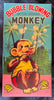 Vintage Alps Japan Battery Operated Bubble Blowing Monkey