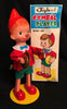 Large Vintage Japan Wind Up Joyland Cymbal Playing Pinocchio