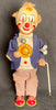 Vintage Alps Japan Wind Up Smiling Sam The Carnival Man