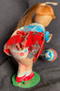 Vintage TPS Japan Wind Up Suzy Bouncing Ball