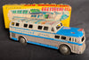 Vintage Daiya Japan Seattle Tin Friction Greyhound Bus