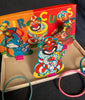 Vintage Japan Circus Ring Toss Game