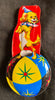 Vintage Japan Tin Circus Theme Whistles