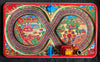 Vintage Yonezowa Japan Wind Up Fairyland Train Set
