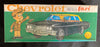 Vintage Saxo Argentina Tin Friction Chevy Impala Taxi