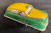 Vintage Courtland Tin Wind Up Checker Taxi Cab