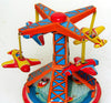 Vintage Yone Japan Wind Up Vacation Land Airplane Ride