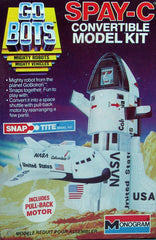1984 Monogram Japan Spay-C Go Bot Model Kit