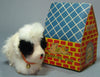 Vintage Jumping Dog Wind Up In Dog House