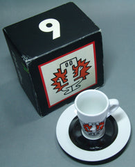 Art Now Collection Keith Haring Cup and Saucer