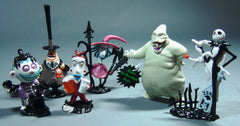 1993 Nightmare Before Christmas Applause Vinyl Figure Set