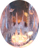 Beautiful Space Port Acrylic Paperweight