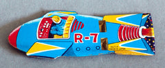 Japan Tin Space Rocket R-7 Whistle