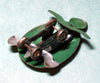 Vintage Japan Tin Rolling Turtle