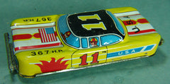 1960's Japan Tin USA Race Car