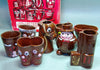 Kitschy 1950's Japan Bar Shot Glass Set