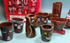 Kitschy 1950's Japan Bar Shot Glass Set